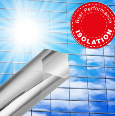 12,90 /m² Sonnenschutzfolie, Wärmeschutz Folie Spiegel , Blendschutz, UV Block