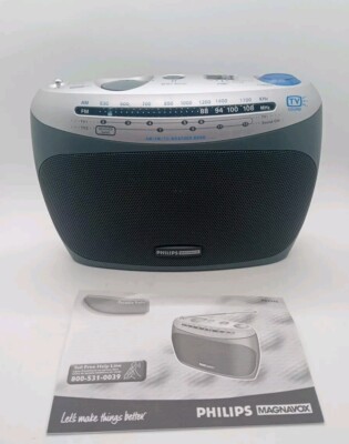  PHILIPS 94-95PSV レプリカ M Vintage Philips Magnavox AE2155 Portable Radio Weather Band
