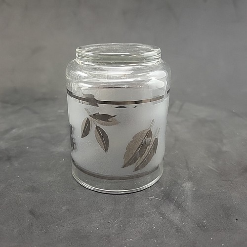 Libbey Silver Leaf Flat Tumbler 2 1/2 Inches Tall - Picture 5 of 9