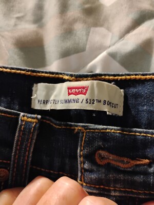 1970s Vintage Women's Levi Pants Boot Cut Perfectly Slimming 512 Size 4 
