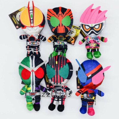 Masked Kamen Rider Build Decade Ex-aid Faiz OOO W 17CM Plush Doll Toy Xmas Gift