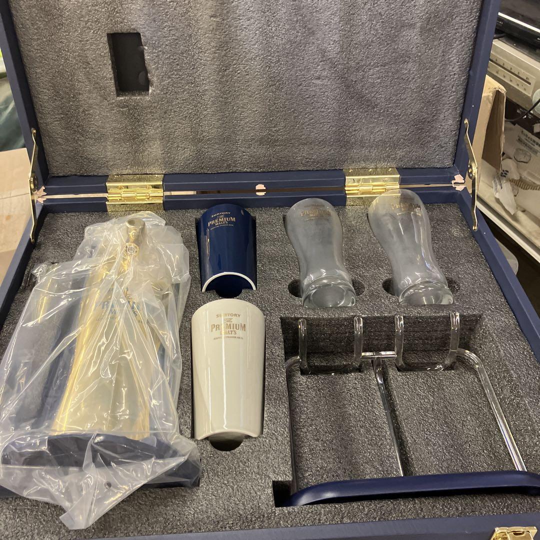 Suntory The Premium Malt's Raw Server Full Set Case Japan Limited