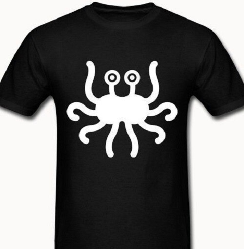 flying spaghetti monster t shirt