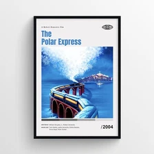 The Polar Express Movie Poster Print, Wall Art - Unframed