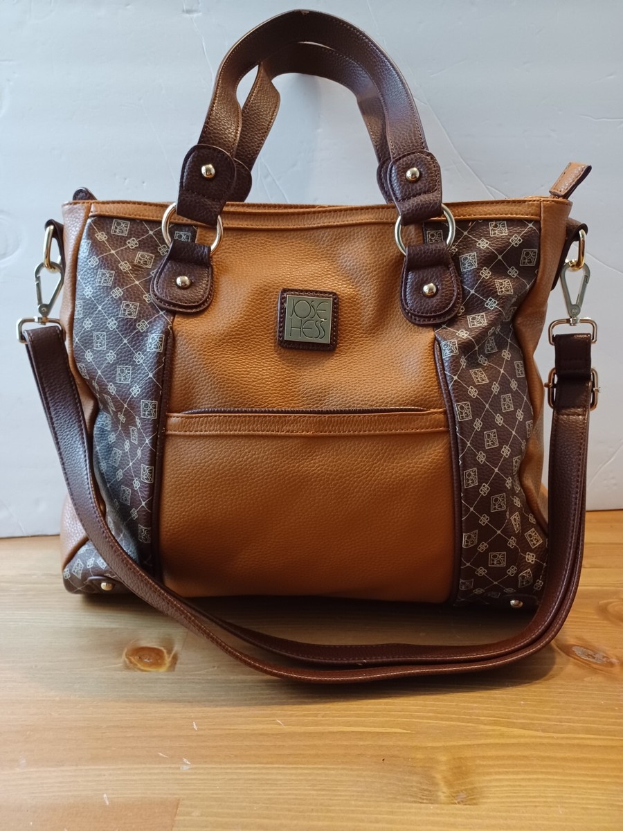 Jose Hess Bag Jose Hess Handbag Purse Extra Large Satchel Bag W/dust Cover  main image 4