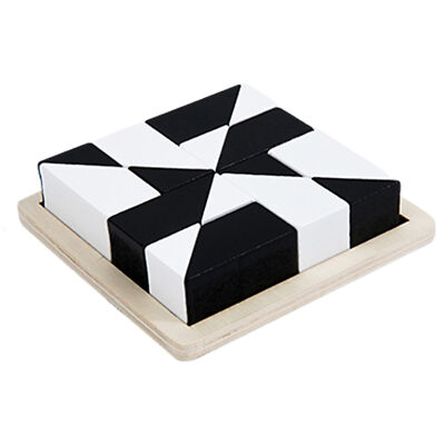 Block Puzzles For Kids Hiding Montessori Preschool Learning Toy Jigsaw Puzzle