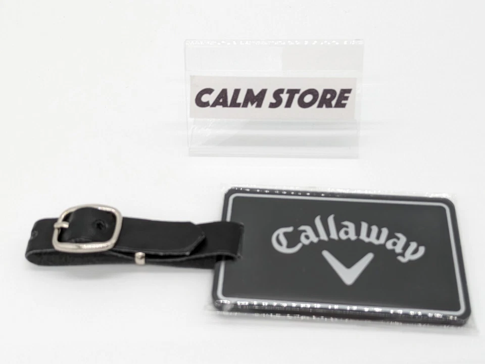 Callaway Golf MAME TAG NT2 NEGRO 15 JM Placa de identificación Etiqueta de nombre Japón Totalmente Nuevo Foto 4 de 4