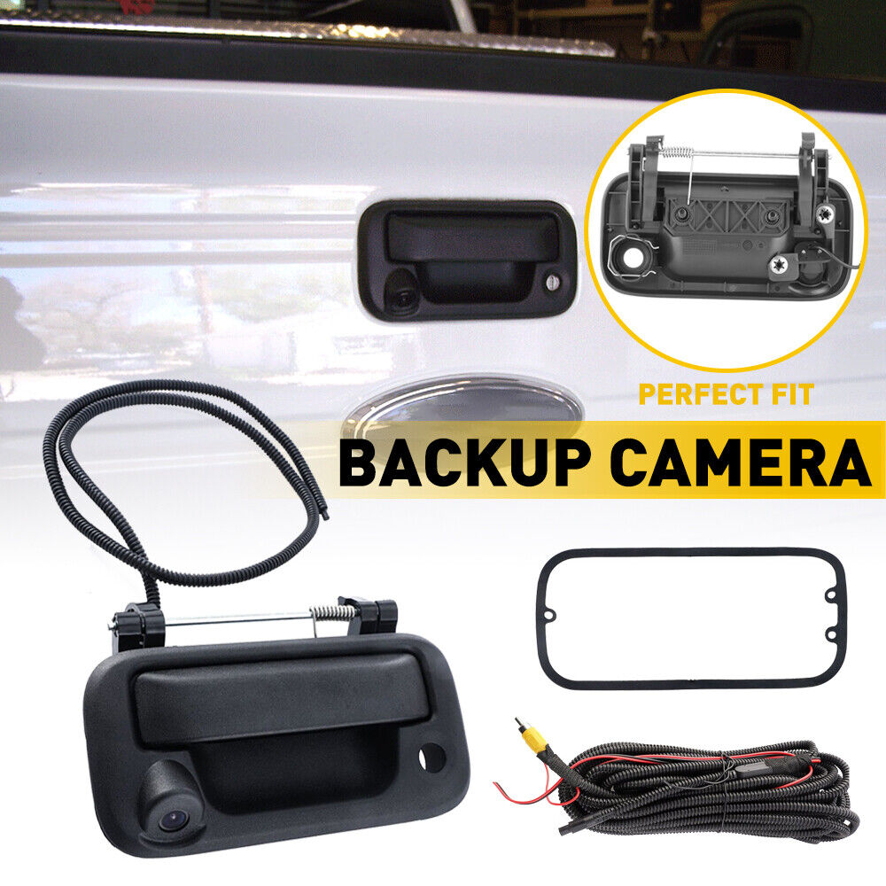 Tailgate Handle with Rear View Camera Backup Camera for Ford F150 F250 F350