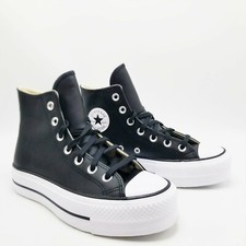 NEW Women CONVERSE Chuck Taylor All Star Platform Leather 561675C