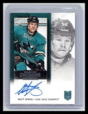 2013-14 Panini Contenders #203 Matt Irwin Rookie Ticket