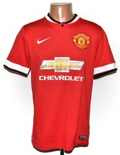 MANCHESTER UNITED 2014/2015 HOME FOOTBALL SHIRT MAGLIA NIKE SIZE S ADULT