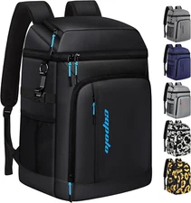 Insulated Cooler Backpack for 36/45 Cans, Soft Thermal Bag, Portable Waterproof