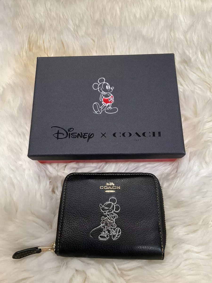 Coach mickey online mouse wallet