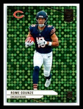2024 Donruss Elite #103 Rome Odunze Green Disco