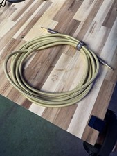 Fender Deluxe TWEED Electric Guitar/Instrument Cable, Straight Ends, 15' ft