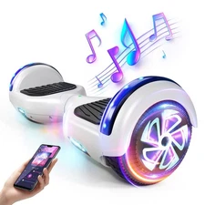 6.5'' Hoverboard Electric Bluetooth Self-Balancing 7.5mph 6.2Miles for kids