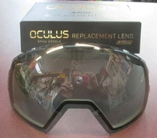 KLIM Oculus Replacement Goggle Lens Smoke Silver Mirror 3891-000-000-001