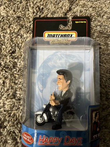 Vintage 1999 Matchbox Fonz Happy Days Collectibles Character Motorcycle
