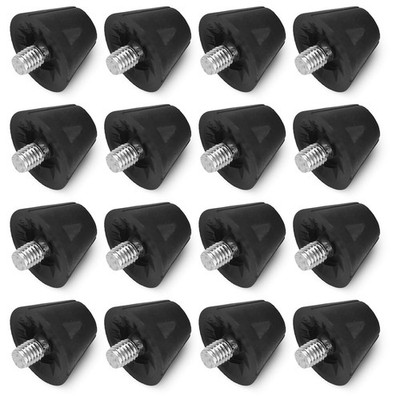 16 Pack Replacement Cleats for Football Boots, Screw Cleats, Nylon Cleats, Metal...