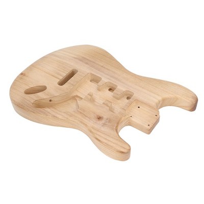 Unfinished Guitar Body For SSH Style Pre Drilled Holes Paulownia Wood Electr SET