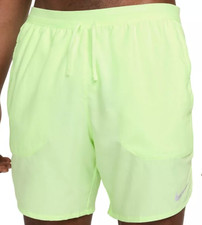 Nike Stride Dri-FIT Shorts Running Herren L Gelb Neu DM4761-701