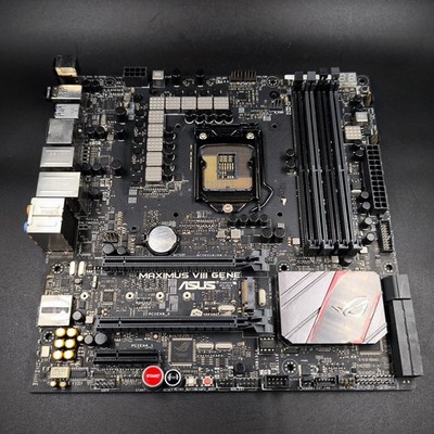 ASUS Maximus VIII Gene Mainboard Arbeitend Gebraucht