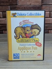 Feature Collection Applique Fun Vol 20 20 Embroidery Designs Dakota Collectibles