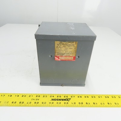 Square D 2S7FIS 2KVa Dry Type Transformer 1Ph 208V Pri 120/240V Sec