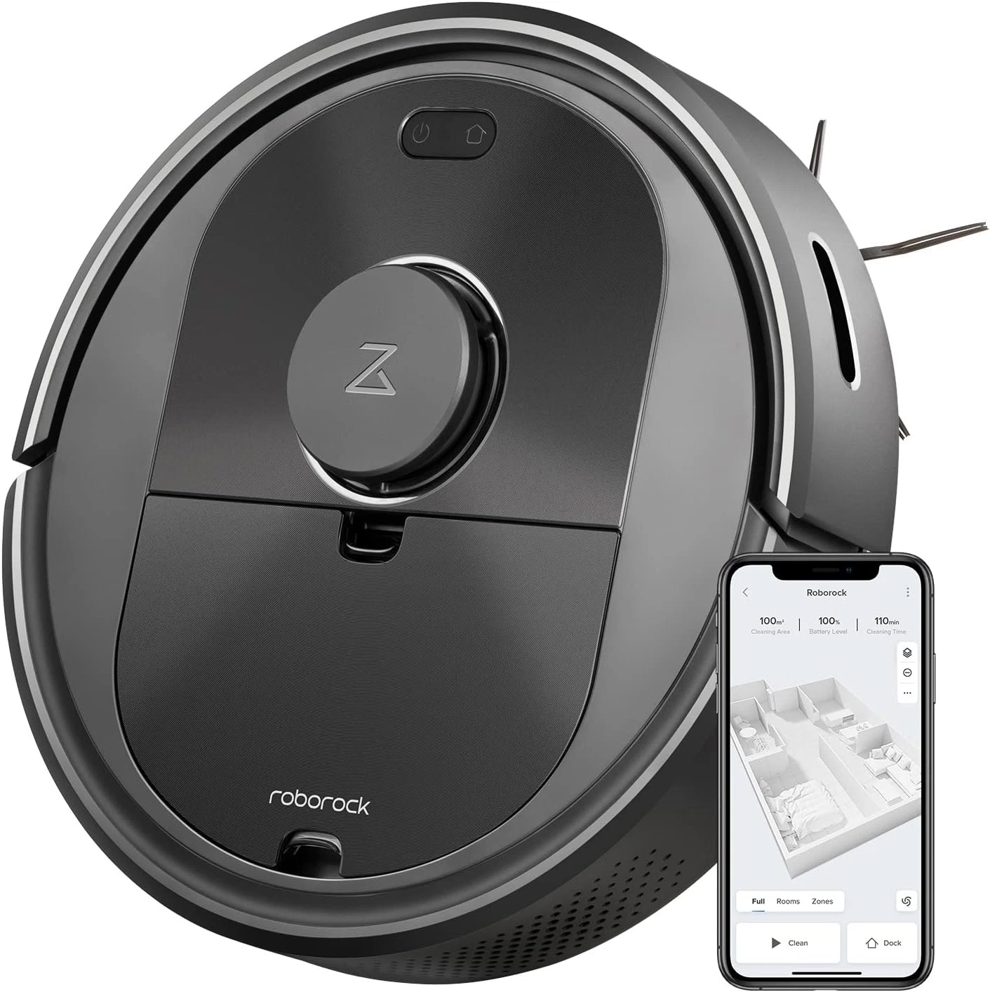 Roborock Q5 with 2700Pa Power Suction Robot Vacuum Q340RR - - Scratch & Dent