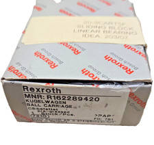 Rexroth Bosch R162289420 Carbon Steel Ball Runner Block NEW
