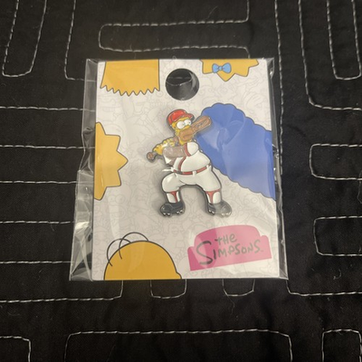 #ad The Simpsons x MLB Homer Wonder Bat Lids Exclusive Pin RARE Brand NEW $99.99