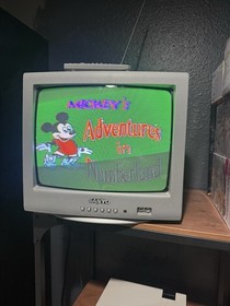 Mickey's Adventure in Numberland Game Nintendo NES 1985 Cartridge