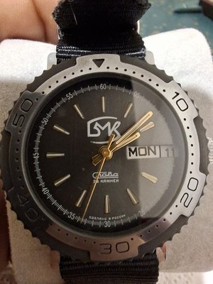 Slava Automatic USSR Uhr  25 Jewels. Vintage Automatic Uhr Wie Neu