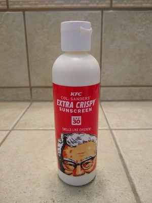 KFC Kentucky Fried Chicken Extra Crispy SPF 30 Sunscreen Lotion