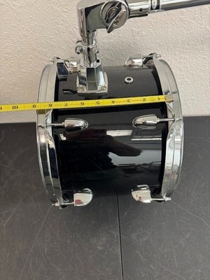 Sound Percussion 12x9 Rack Tom Drum Black w/ 7/8'' Mount Arm Heavy Lugs Needs Hea