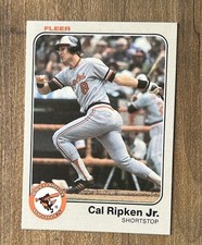 1983 Fleer Cal Ripken Jr. Baltimore Orioles #70 NM-MT LLO