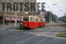 35mm Slide POLAND Szczecin Tram Strassenbahn 175 c1974 Original 