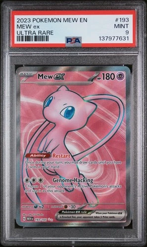 2023 POKEMON MEW EN-151 193 MEW EX ULTRA RARE | PSA 9