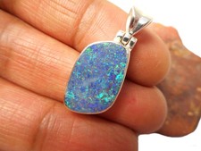 Natural Australian Opal  Sterling  Silver  92...