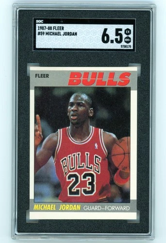 Jordan 1987 Fleer Jordan #59