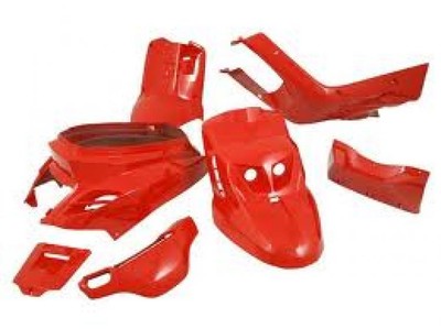 STR-993/RE FAIRING SET 5 pieces BOOSTER 2004 red