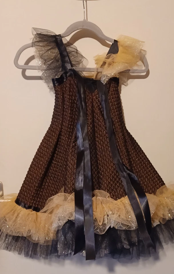 Robe de fête, nöel ,soirée , mariage. enfant 6-8ans , elastiss, modèle unique! - Photo 2/4
