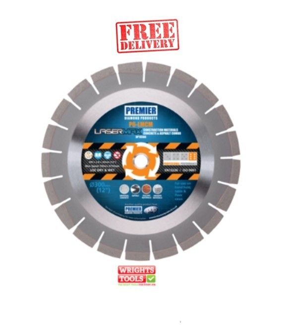 350mm 25.4 bore Premier Diamond Disc P6-LMCM  Concrete/Asphalt  floorsaw 6 star!