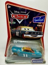 Disney Pixar Cars Mario Andretti Supercharged Die-Cast 1:55 Mattel New Sealed