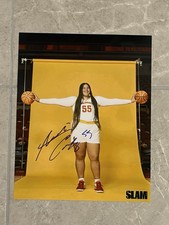 Audi Crooks Signed Slam Cover 