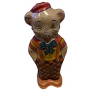 VTG Collectible J CHEIN Retro PIG HOG 50s WIND-UP WALKER TIN TOY WORKS Metal