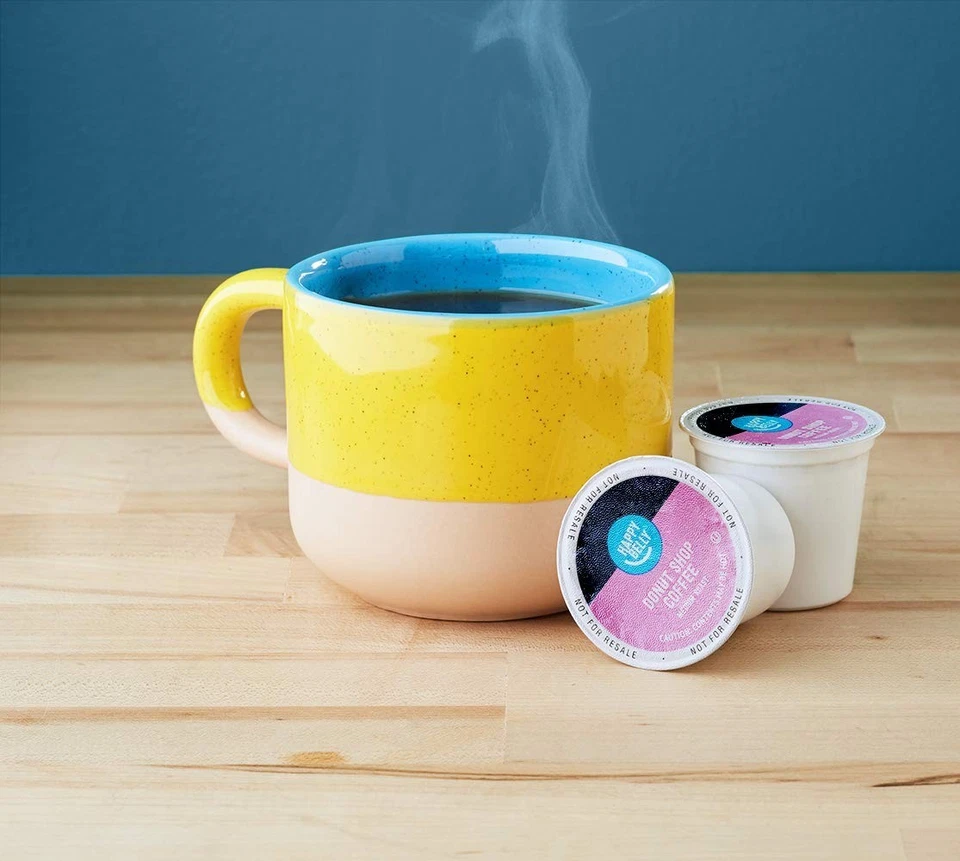 Happy Belly Medium Roast Coffee Pods, Donut Style, Compatible with Keurig - Image 2 of 4