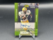 2000 Upper Deck UD Authentics Dorsey Levens Auto /25 Packers