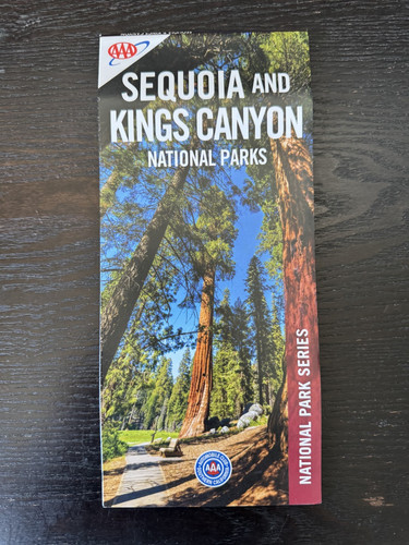AAA Map of National Park-Sequoia and Kings Canyon National Park- AAA Map - 2022-