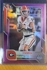 2025 Bowman Chrome University Football Fuchsia Refractor Gunner Stockton #131
